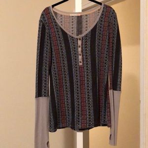 Alternative pattern thermal top